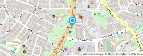 מפת הגעה אל השתתפויות בנכסים בישראל בע"מ