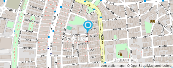 מפת הגעה אל בית-ספר ממלכתי דתי לטכנולוגיה ואמנויות