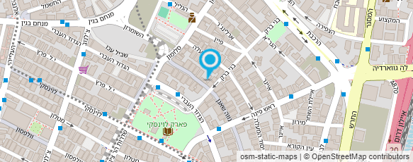 מפת הגעה אל פרלמן נחמן