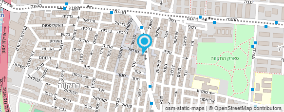 מפת הגעה אל מזרחי ציון ועזרא