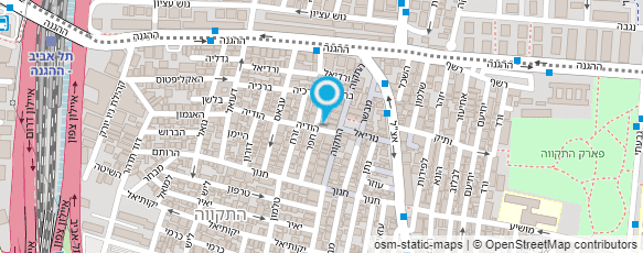 מפת הגעה אל "אטליז" - צדוק רפאל