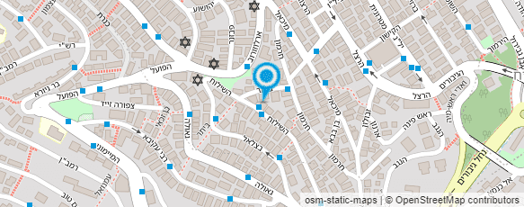 מפת הגעה אל אגודת מפעלי תורה וחסד- חיפה