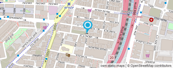 מפת הגעה אל מוסך יוסי