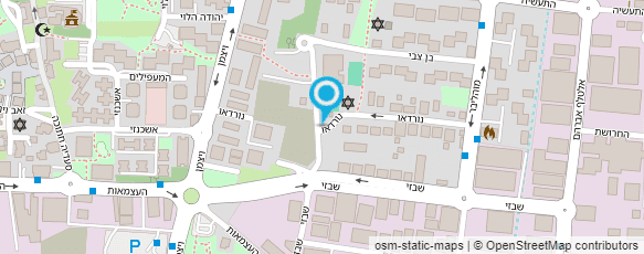 מפת הגעה אל "במעלה" בית ספר יסודי