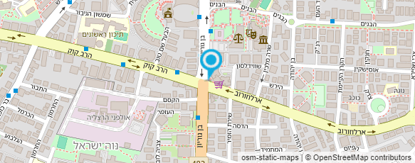 מפת הגעה אל די. אס. בטחון-צבי דרור