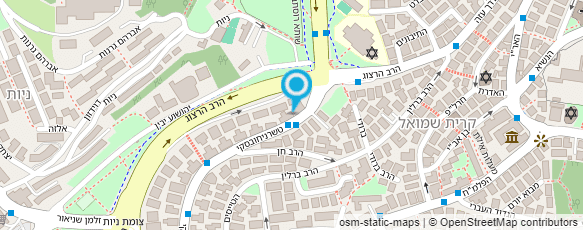 מפת הגעה אל אורנשטיין-גילאל אדריכלים ומתכנני ערים בע"מ