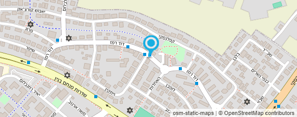 מפת הגעה אל אברהם רפי