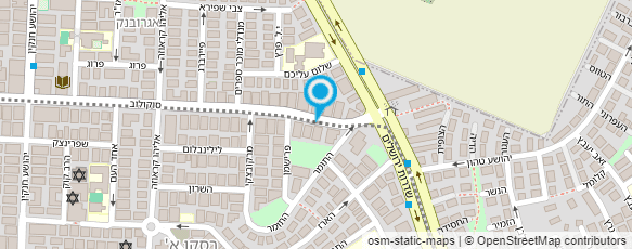 מפת הגעה אל מכבסה וניקוי יבש בן חור