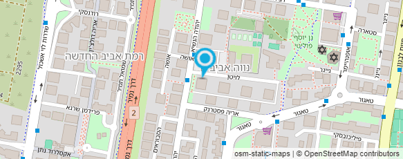 מפת הגעה אל זוננפלד הרב חיים