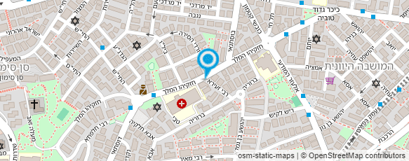 מפת הגעה אל ישיבת יד אהרון