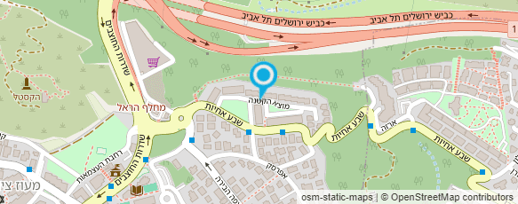 מפת הגעה אל י. גרוסוירט מהנדס שירותי בניה בע"מ