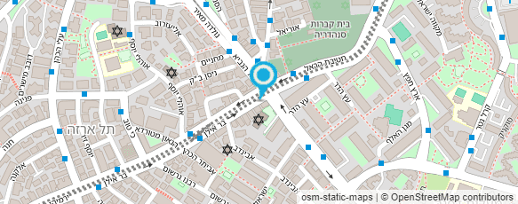 מפת הגעה אל אייזנשטיין ישראל - אופטיקה עיניים