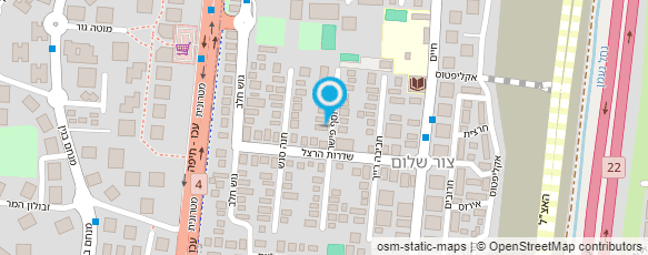 מפת הגעה אל הסתדרות הצופים- הנהגת הצפון