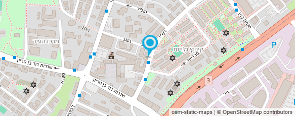 מפת הגעה אל המרכז להפצת היהדות