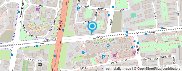 מפת הגעה אל פרופ' לינדברג-שטנדיג גוסטבה