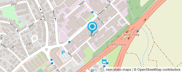 מפת הגעה אל אולפני אסף בע"מ