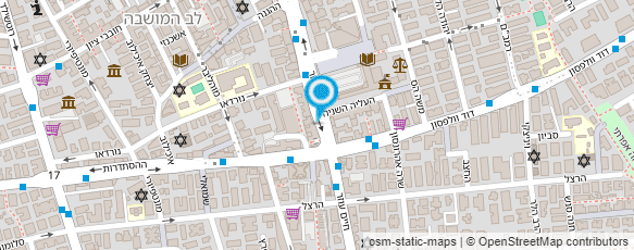 מפת הגעה אל ד"ר זוהר יובל