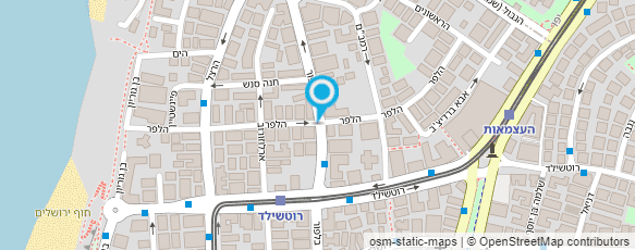 מפת הגעה אל י.ח. כהן אביזרי רכב