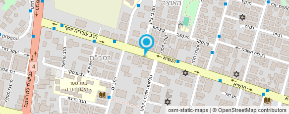 מפת הגעה אל עמל ומעבר