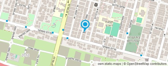 מפת הגעה אל גלברד מנחם