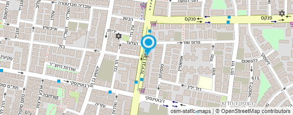 מפת הגעה אל פינת הגברת