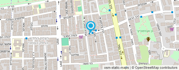 מפת הגעה אל עזרא ודוד