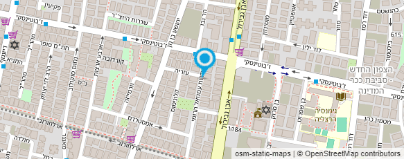 מפת הגעה אל ד"ר מס אליהו