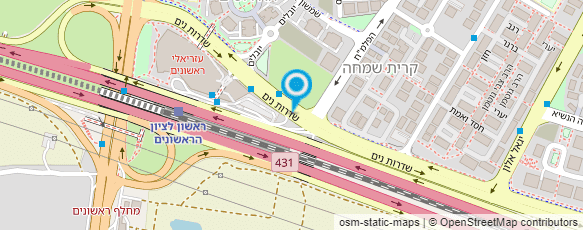 מפת הגעה אל מכון מור