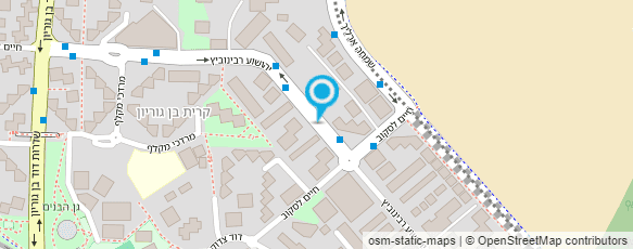 מפת הגעה אל שטרית גבי - זמר