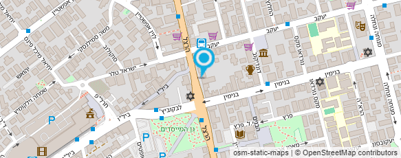 מפת הגעה אל כובעי הלן - לימון