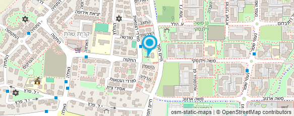 מפת הגעה אל פחחות המרכז