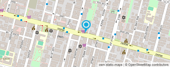 מפת הגעה אל מכבסת שרית