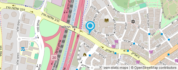 מפת הגעה אל מ. מלין ושות' בע"מ