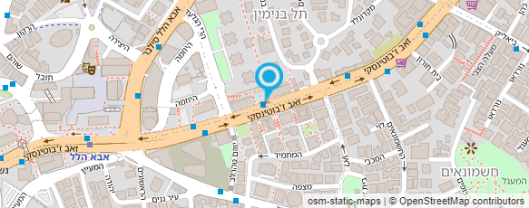 מפת הגעה אל עו"ד קידרון (קינדרמן) בלע