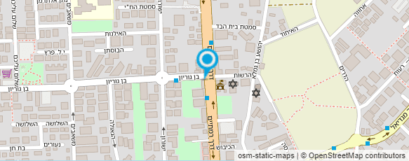 מפת הגעה אל סופ שופ