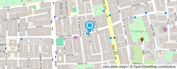 מפת הגעה אל אופנת  יעקב כרבאסי