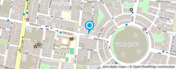 מפת הגעה אל ד"ר אשרוב-ענבי רחל ואלברט