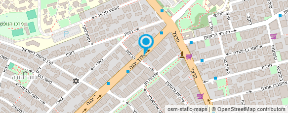 מפת הגעה אל שטיפת מיטל