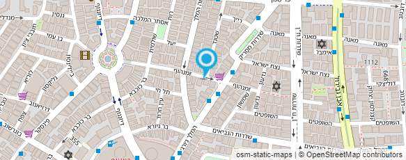 מפת הגעה אל עו"ד מרגלית אמיר