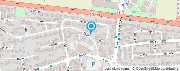 מפת הגעה אל מעון נעמ"ת