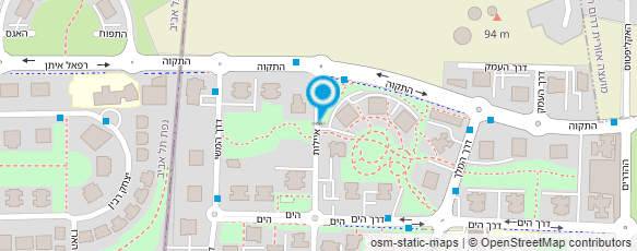 מפת הגעה אל שרה ברקאי טיפול לעור ולרגשות