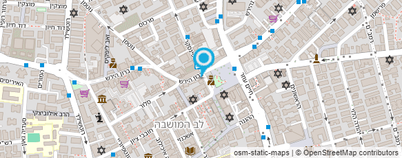 מפת הגעה אל גומי לב