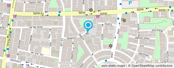 מפת הגעה אל אהבת ציון בי"ס יסודי