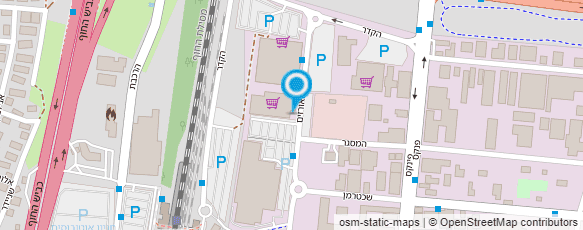 מפת הגעה אל "המשקם" חב' לתעסוקת קשישים ומוגבלים