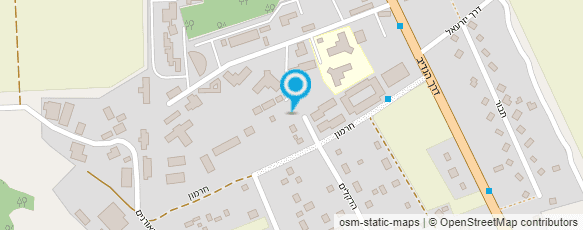 מפת הגעה אל לשכת הרבנות- המועצה הדתית