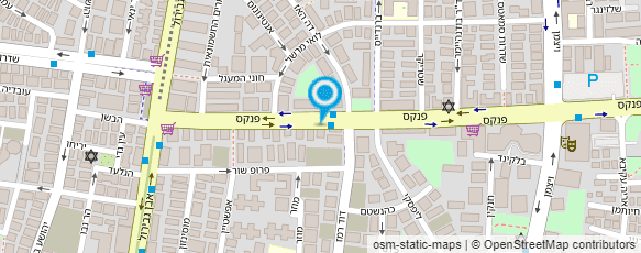 מפת הגעה אל ד"ר חיים משגב