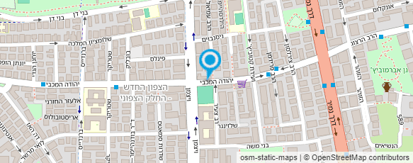 מפת הגעה אל ד"ר יעקבי יוסף