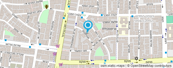 מפת הגעה אל ד"ר גולדמן יורם