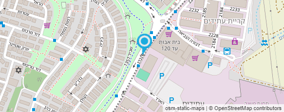 מפת הגעה אל תיכון עירוני י"ד