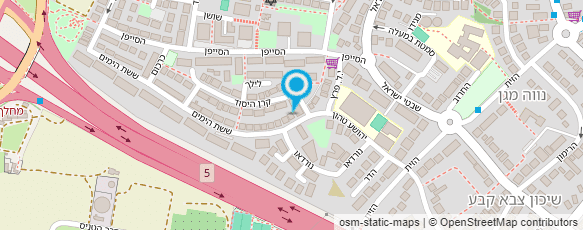 מפת הגעה אל "עלומים" חטיבת הביניים